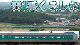 381系くろしお復活！後藤車両基地を俯瞰