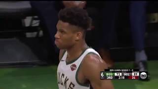 Giannis Hits the Steph Curry SHIMMY! - Bucks vs Celtics