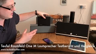 Teufel Raumfeld One M Lautsprecher Testbericht und Vergleich