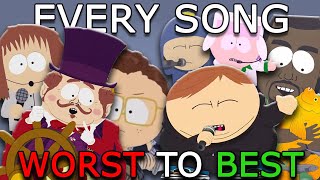 EVERY South Park SONG RANKED from WORST to BEST