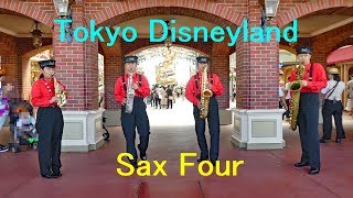 Sax Four  Tokyo Disneyland  2018.09.09 ディズニーリゾート35周年 TDL　サックスフォー　東京ディズニーランド