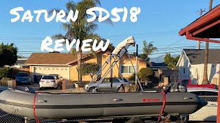 Saturn inflatable boat SD518 review