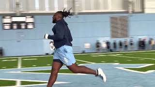 THI TV: Joshua Ezeudu UNC Football Pro Day Hightlights