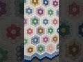 Grandmothers Flower Garden Quilt from Feathered Farm Quilts