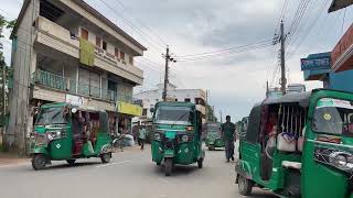 Moulvibazar Ekatuna to Chandighat CNG Rickshaw Sylhet | 4K Video