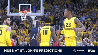 Marquette at St. John's Predictions