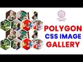 Polygon Design Css Image Gallery | Create Beautiful Hexagon Shapes With Pure CSS3 | Diamond Grid CSS