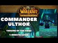 Commander Ulthok Guide: Throne of the Tides Second Boss