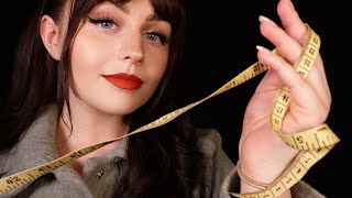 ASMR - Measuring Your Face Because I Can 🤷‍♀️ Detailed Close Up Personal Attention