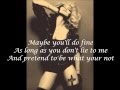 Madonna Ft. Nicki Minaj & M.I.A. - Give Me All Your Luvin' Lyrics On Screen