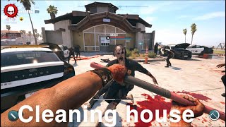 Cleaning House - Venice Beach Police Station - Dead Island 2 Gameplay - PS5 4K 60FPS