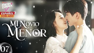 [Doblado Esp] Mi Novio Menor EP07 | Borracha, la Directora conoce al Amor 9 años más Joven que ella❤