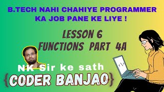 Learn JavaScript In Hindi | Function Hoisting | Functions | Part - 4-A | Coder Banjao !