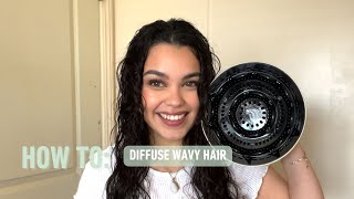 How to Diffuse Wavy Hair | Curlsmith