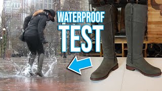 How Waterproof are the Carden H2O Ariat Women's Boots??