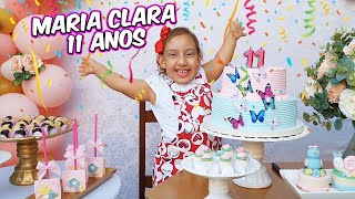 Aniversário Surpresa da Maria Clara 11 anos (Maria Clara's Birthday Surprises) Família MC Divertida