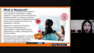 CSR BSTM 4-Research in Tourism -Chapter 1 -Introduction