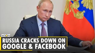 Russia fines Google & Facebook for failing to delete banned content | English World News | WION News