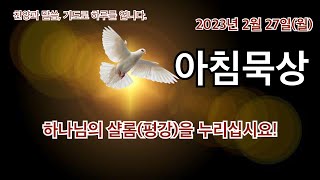 [아침묵상] 사순절 5일, 마가복음 1:40~45,  연약한 자의 손을 잡아 일으키시는 예수여, 나를 붙들어 주소서!