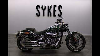 2024 Harley-Davidson FXBR Softail Breakout 117 in Alpine Green