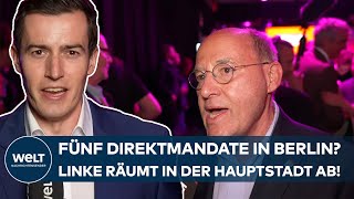 GREGOR GYSI JUBELT: Bundestagswahl - Die Linke voraussichtlich stärksten Kraft bei der in Berlin