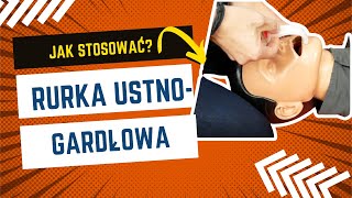 Rurka ustno- gardłowa, kiedy i jak używać? 🚨  #rurkaug