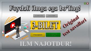 Test bilet-3