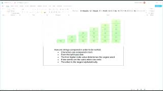 CIE AS-Level Computer Science 9618 Paper 2: Arrays -Bubble Sort