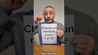 Mentalisme expérience de magie incroyable #mentalisme #mentaliste #magie