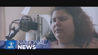 Non-binary Cree artist Angel Baribeau releases new album, video featuring LGBTQ youth | APTN News