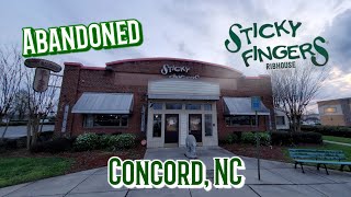 Abandoned Sticky Fingers Ribhouse - Concord, NC