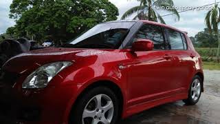 Repaint mazda red 41V | suzuki swif done!!!!!