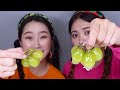 nước ép thạch dưa hấu mukbang dona