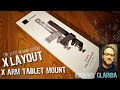 X/Layout X-Arm tablet holder mount review by an artist