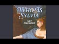 Who Is Sylvia