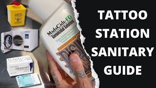 Setting Up Your Tattoo Station | How To Sterilise Your Equipment \u0026 Prevent Blood Borne Pathogens