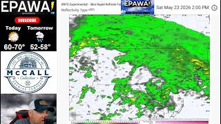 Friday May 22nd, 2026 video forecast