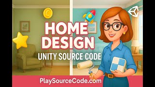 Home Design – Miss Robins Home Makeover | Unity Source Code Buy & Reskin at Playsourcecode.com