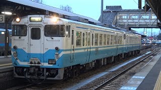 【4K】JR鳴門線　普通列車キハ47形気動車　徳島駅発車