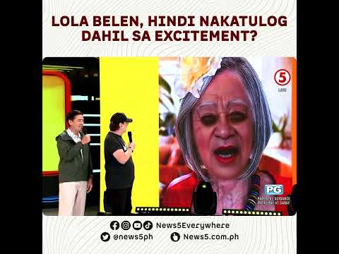 Lola Belen, excited nang makilala ng Legit Dabarkads ang isa pa niyang apo