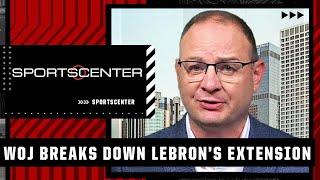 Woj: LeBron James and Anthony Davis’ contracts are aligned with Lakers | SportsCenter