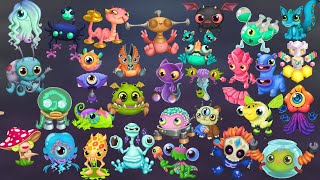 ALL Baby Monsters Ethereal Workshop Fanmade By Slimer Vs Riles | My Singing Monsters