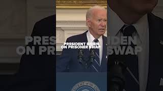 Biden on deal with Russia for the release of WSJ reporter Evan Gershkovich \u0026 U.S. Marine Paul Whelan