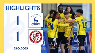 Hartlepool United 1-1 Woking | Match Highlights