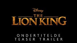 The Lion King (2019) | Ondertitelde Teaser Trailer | Disney BE