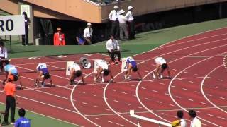 2011 第90回関東インカレ 男子3部100m決勝(編集版)