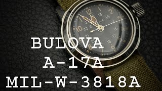 これぞミリタリーウォッチ！BULOVA  A-17A MIL-W-3818A. From 1950’s