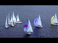 New England Lightning Fleet rounding the leeward mark (1/2)