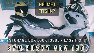 Husky ADV 150 Ubox Lock Issue Fix