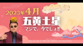 【占い】2023年4月五黄土星さんの運勢 - 大チャンス到来、逃すと大損!! マジで今でしょ!!【易・九星気学・運勢】